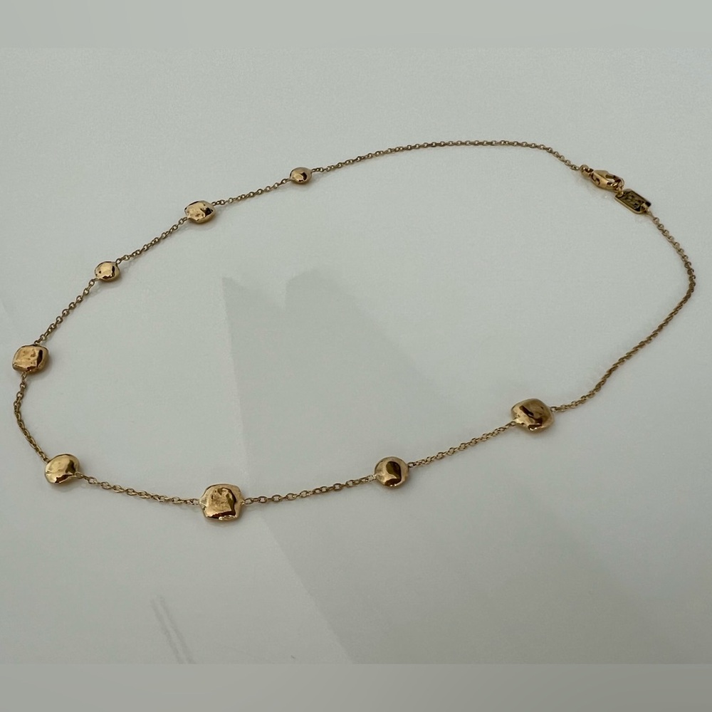 IPPOLITA 18K GOLD STATION NECKLACE 18” - Picture 10 of 17